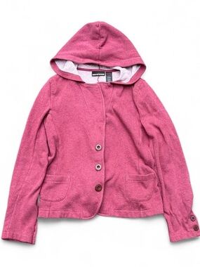Y2K Vintage DKNY Jeans dark red blazer hoodie sweatshirt jacket